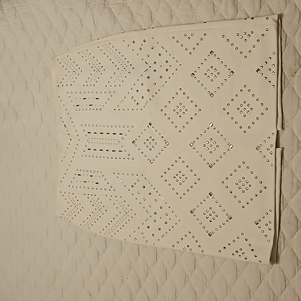 WHBM skirt with stud detailing